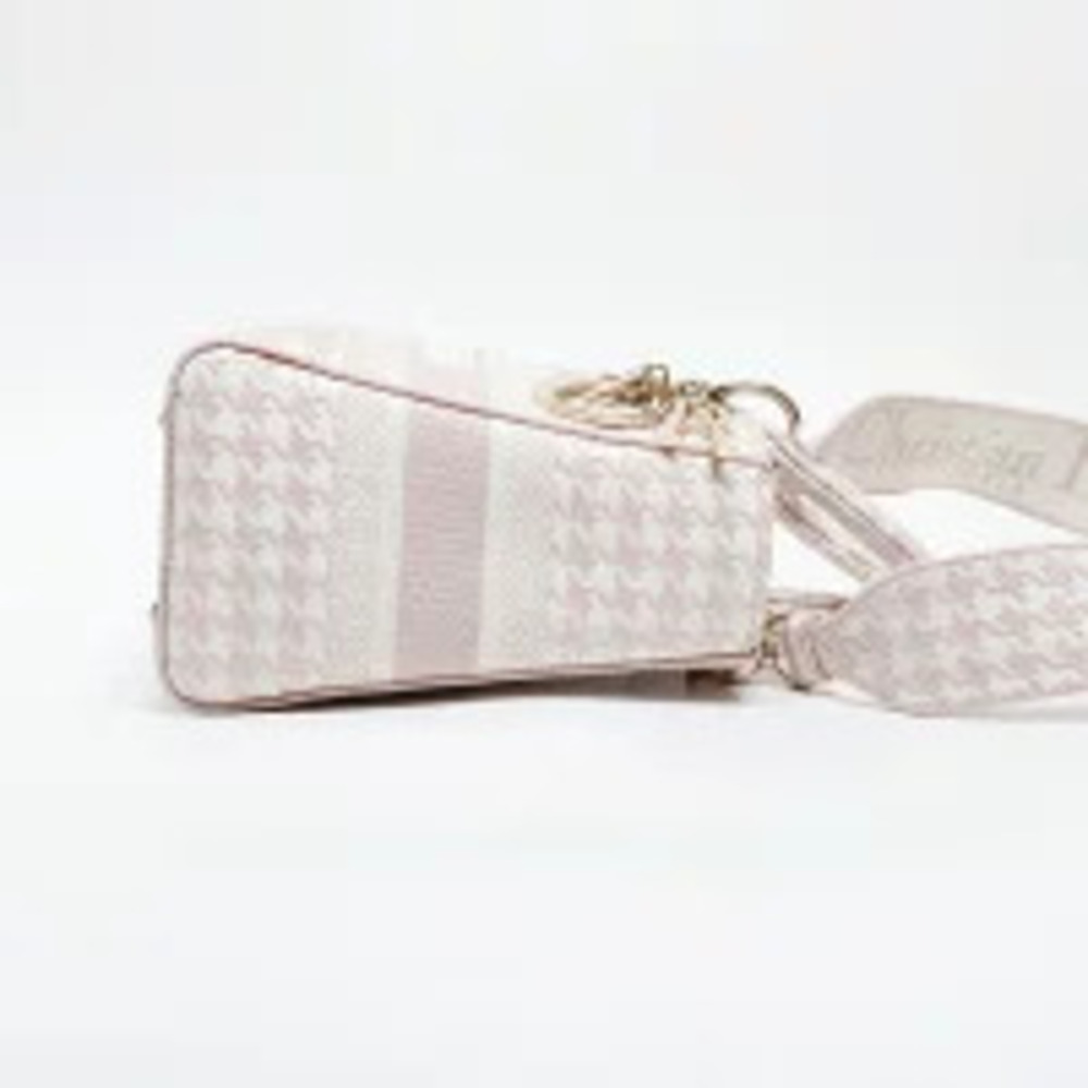Christian Dior Lady Canvas LITE Handbag Pink - Picture 5 of 13